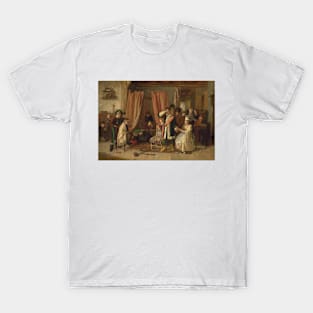 Children Acting the Play Scene from Hamlet by Charles Hunt T-Shirt